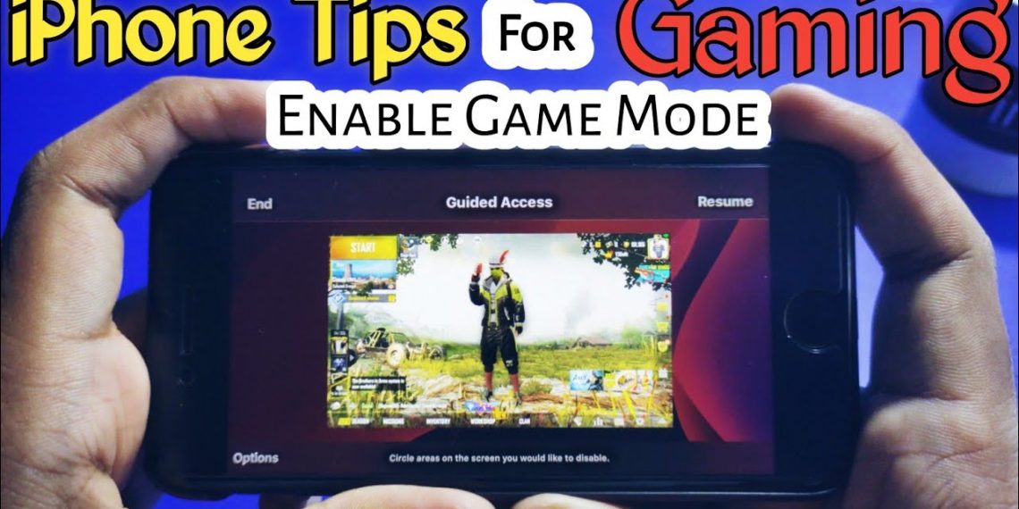 Enable Game Mode On iPhone