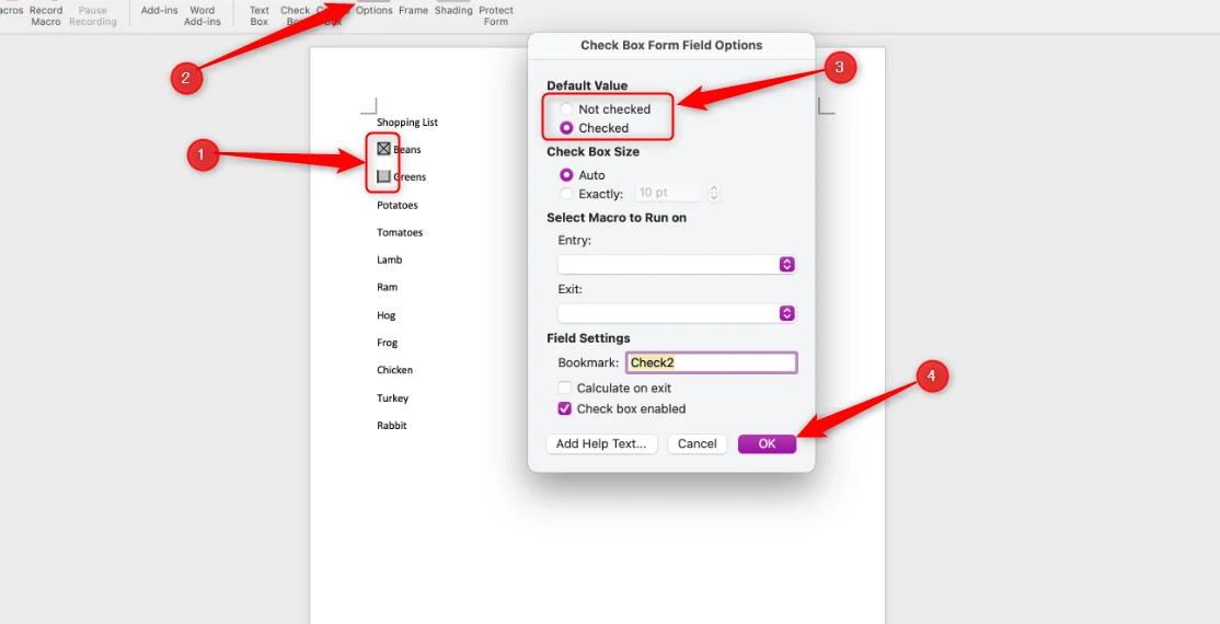 How to Insert a Checkbox in Word on Windows and Mac: Step-by-Step Guide