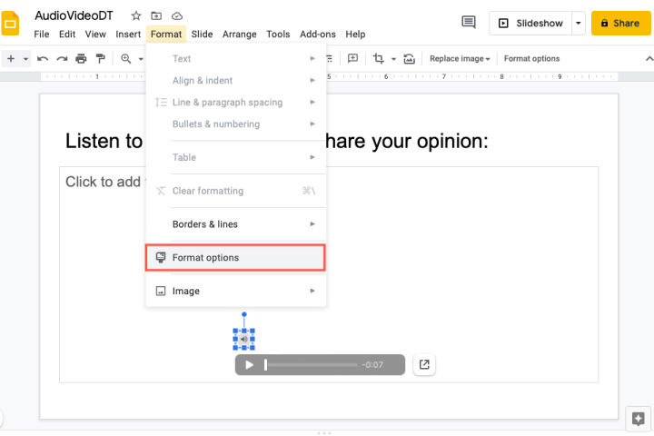 How to Add Audio or Video to Google Slides: Step-by-Step Guide