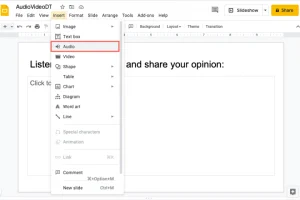 How to Add Audio or Video to Google Slides: Step-by-Step GuideHow to Add Audio or Video to Google Slides: Step-by-Step Guide