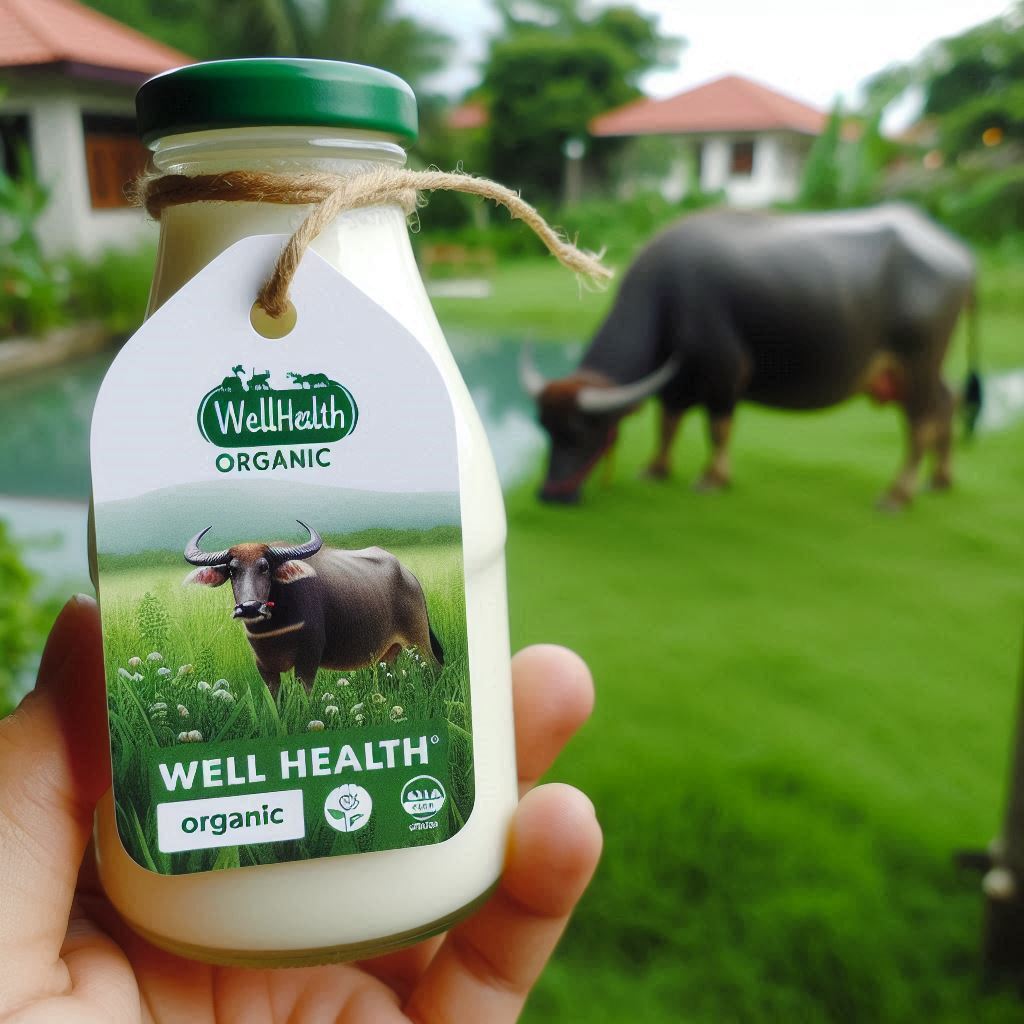 Wellhealthorganic Buffalo Milk Tag