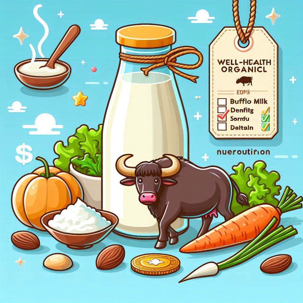 Wellhealthorganic Buffalo Milk Tag