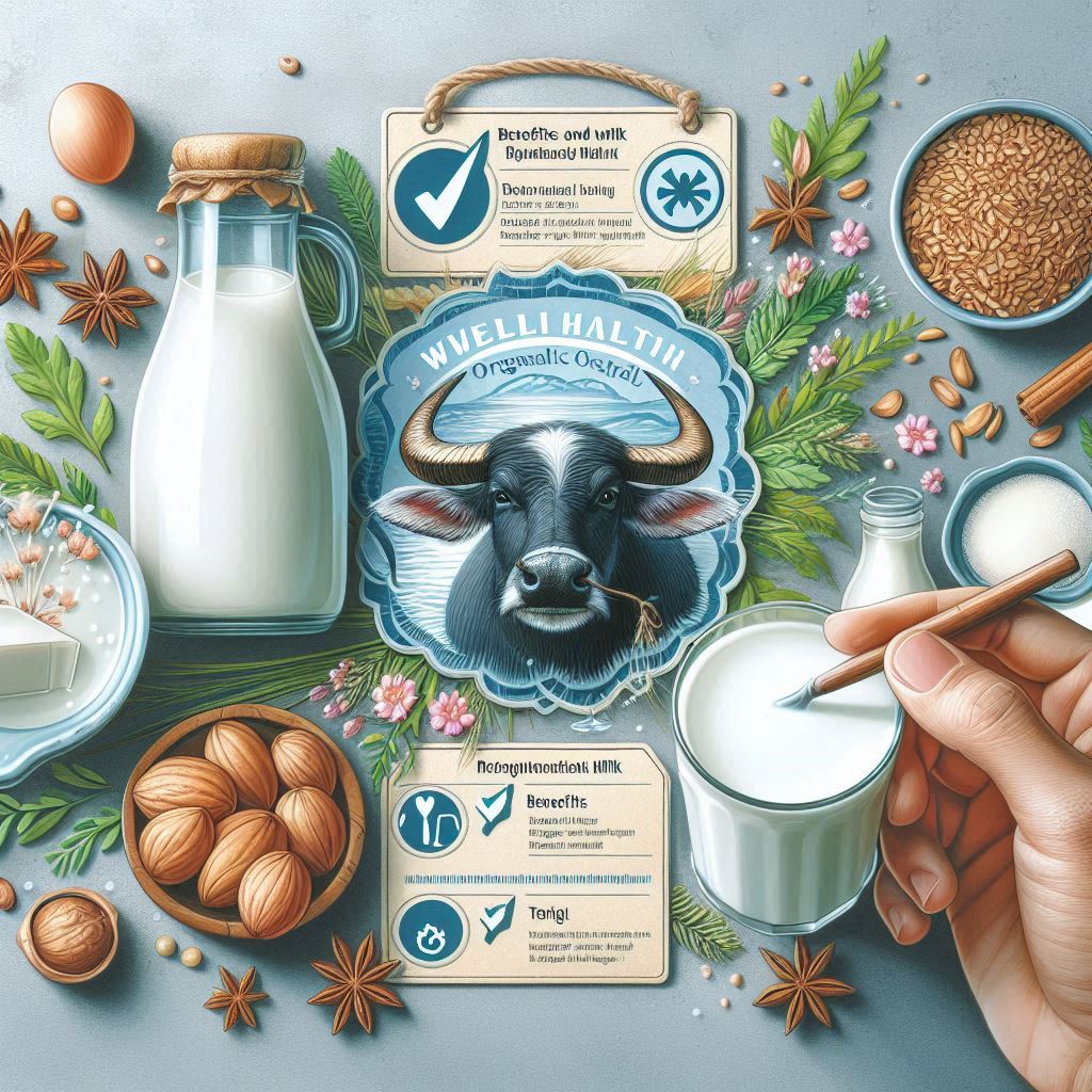 Wellhealthorganic Buffalo Milk Tag