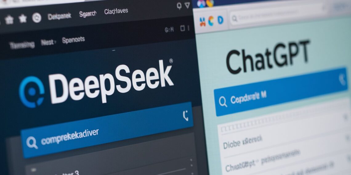 DeepSeek and ChatGPT