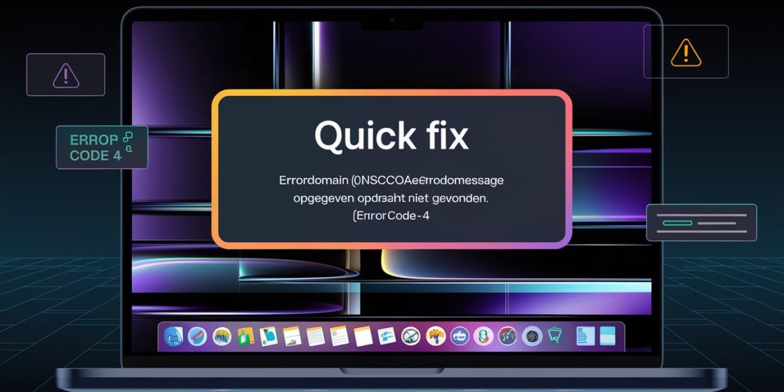 errordomain=nscocoaerrordomain&errormessage=opgegeven opdracht niet gevonden.&errorcode=4