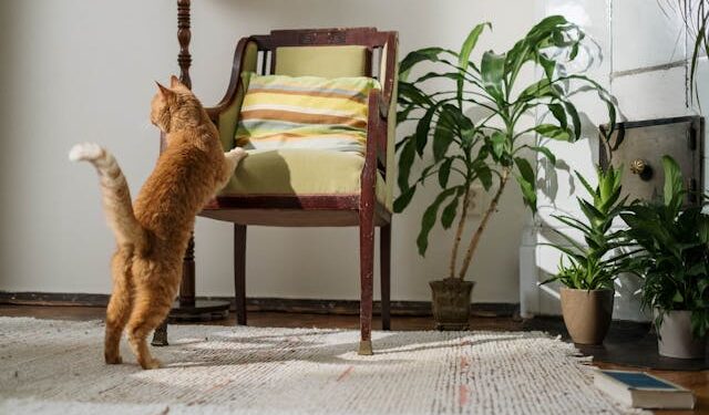 Stop Cat from Scratching Furniture
