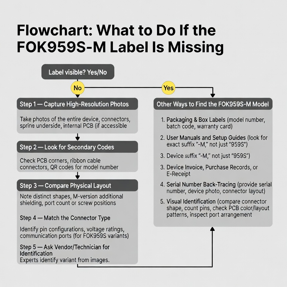 What If the Label Is Faded, Scratched, or Missing