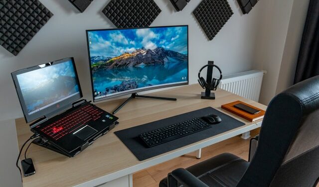 Desk and Chair