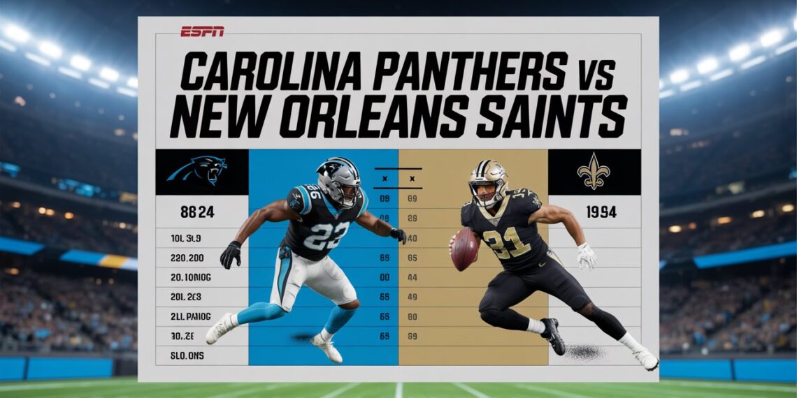 Carolina Panthers vs. New Orleans Saints: Complete Player Stats & Definitive Performance Analysis | Week 9