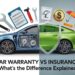 Car Warranty vs Insurance