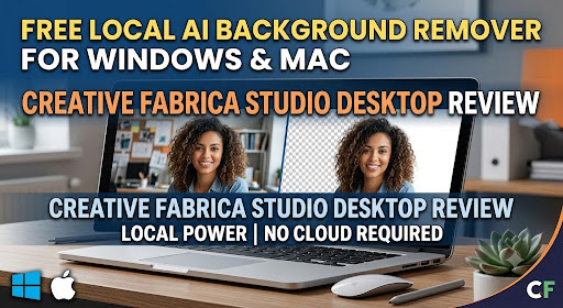 Free Local AI Background Remover for Windows and Mac: Creative Fabrica Studio Desktop Review